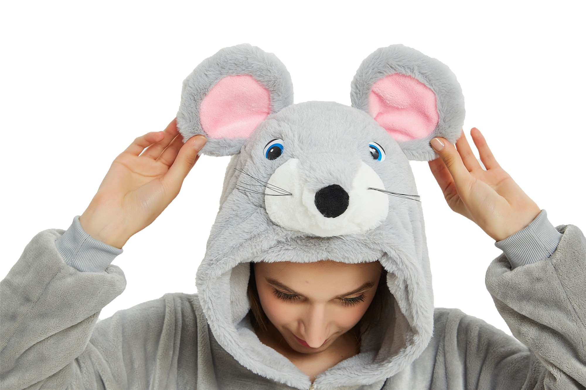 16pcs Animal Onesie Animal Pajamas Halloween Costumes Adult Mouse Wholesale Price