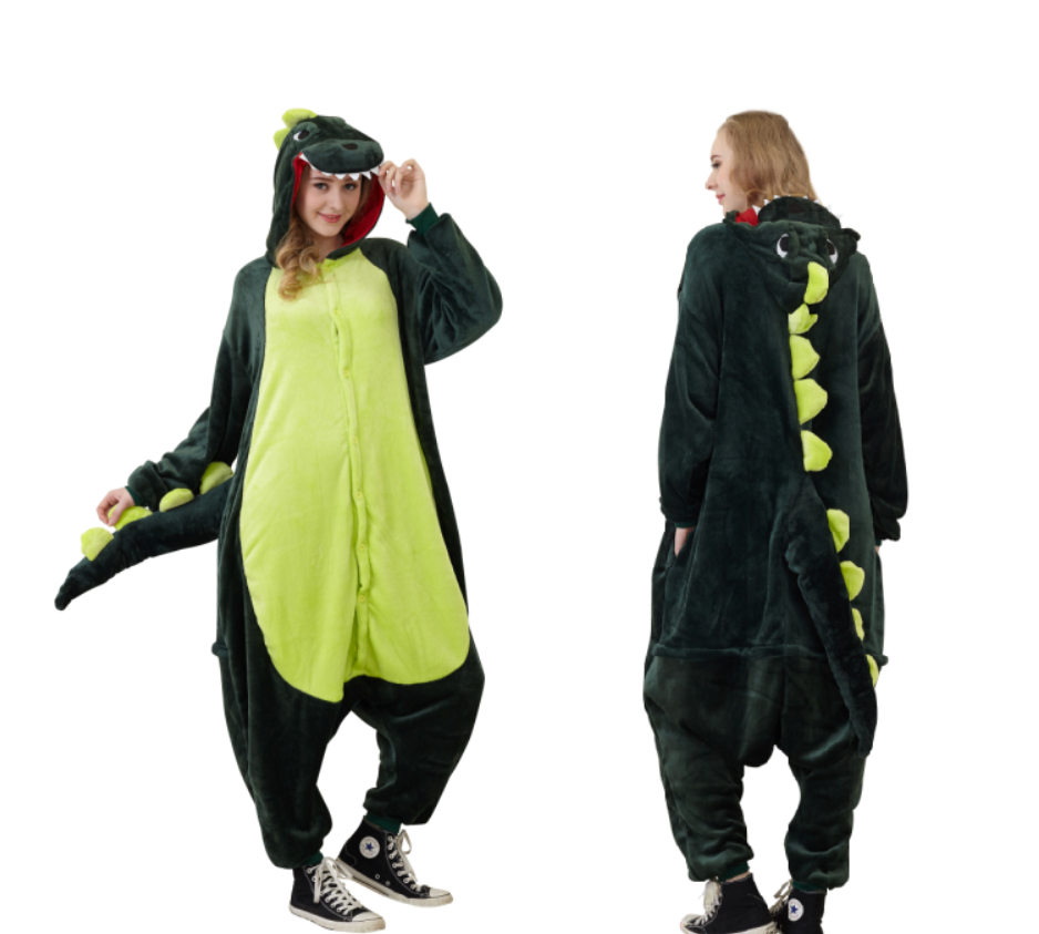 16pcs Animal Onesie Animal Pajamas Halloween Costumes Adult Dinosaur Wholesale Price