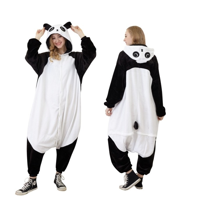 16pcs Animal Onesie Animal Pajamas Halloween Costumes Adult Panda Wholesale Price
