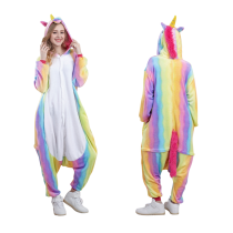 16pcs Animal Onesie Animal Pajamas Halloween Costumes Adult Rainbow Unicorn Wholesale Price