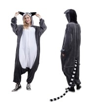 16pcs Animal Onesie Animal Pajamas Halloween Costumes Adult Lemur Wholesale Price